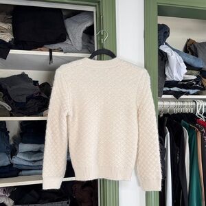 Chic Cream Knit Sweater